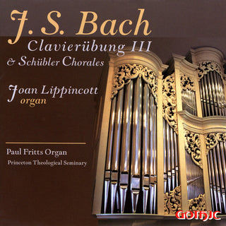 the album cover for Joan Lippincott - Clavierubung 3 / Schubler Chorales