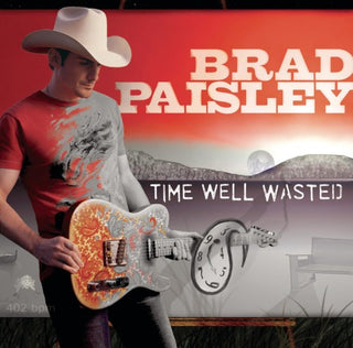 the album cover for Brad Paisley - Time Well Wasted