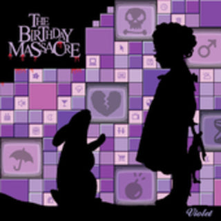 the album cover for The Birthday Massacre - Violet
