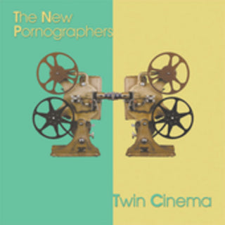 the album cover for The New Pornographers - Twin Cinema