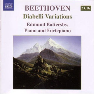 the album cover for Edmund Battersby - Diabelli Variations