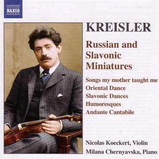 the album cover for Nicolas Koeckert - Russian & Slavonic Miniatures