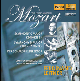 the album cover for Ferdinand Leitner - Symphony C Major