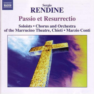 the album cover for Marzio Conti - Passio Et Resurrectio