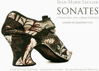 the album cover for Luis-Otavio Santos - Sonatas: Extracs from the Fourth Book