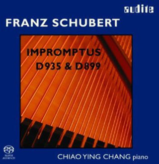 the album cover for F. SCHUBERT - Impromptus D935 & D899