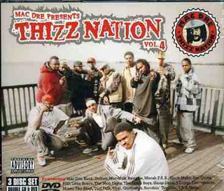 the album cover for Mac Dre - Mac Dre Presents Thizz Nation, Vol. 4
