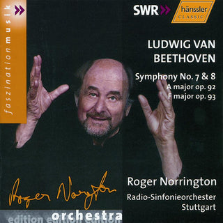 the album cover for Roger Norrington - Symphony 7 a Major Op 92