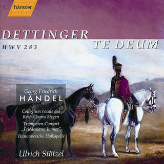 the album cover for Dorothee Fries - Te Deum for the Victory of Dettingen