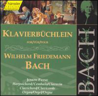 the album cover for J.S. Bach - Klavierbuchlein
