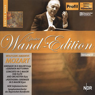 the album cover for Sinfonieorchester Des Norddeutschen Rundfunks - Serenade in D Major
