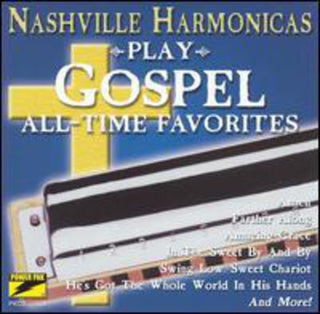 the album cover for Nashville Harmonicas - Play Gospel All-Time Favorites