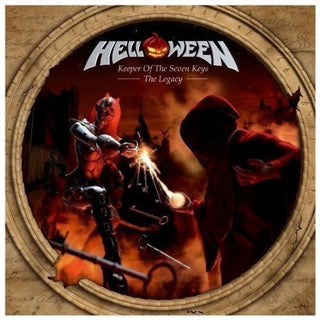 the album cover for Helloween - Keeper Of The Seven Keys-Legacy