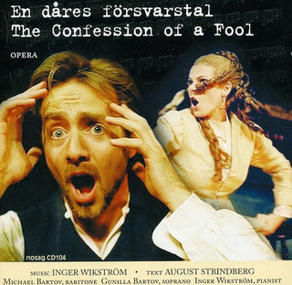 the album cover for Inger Wikstrom - Confession of a Fool
