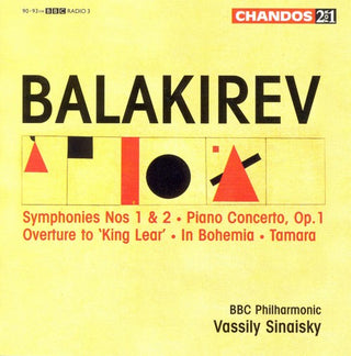 the album cover for Vassily Sinaisky - Symphony 1 / Overture King Lear / in Bohemia