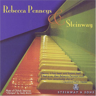 the album cover for Penneys/Steinway - Rebecca Penneys & Steinway