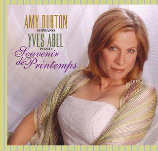 the album cover for Amy Burton - Souvenir de Printemps
