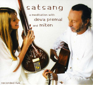 the album cover for Deva Premal & Miten - Satsang: A Meditation In Song and Silence