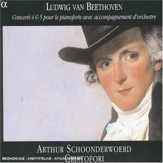the album cover for Arthur Schoonderwoerd - Piano Concerto 4&5