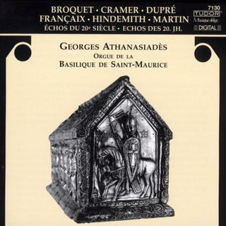 the album cover for Georges Athanasiades - Echos Du 20E Siecle