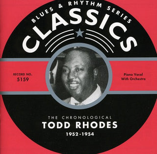 the album cover for Todd Rhodes - 1952-54