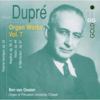 the album cover for M. DUPRE - Organ Works 7