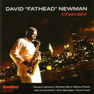 the album cover for David "Fathead" Newman (Sax) - Cityscape