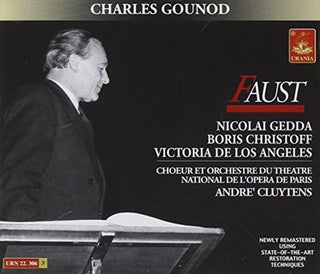 the album cover for Gounod / Gedda / Christoff / Jeantet / Angelici - Faust