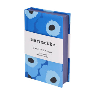 Marimekko One Line a Day (Blue Unikko)