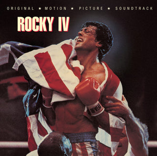 the album cover for Rocky [Movie] - Rocky IV (Original Soundtrack)