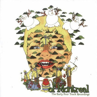 the album cover for Of Montreal - The Early Four Track Recordings