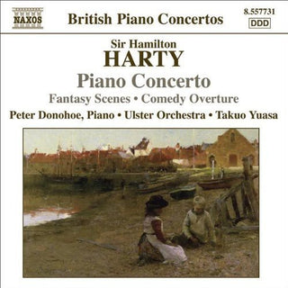 the album cover for Peter Donohoe - Piano Cto / Comedy Overture / Laughing Juggler