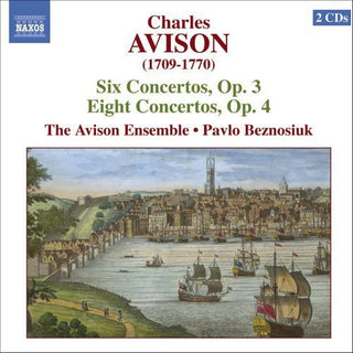 the album cover for Pavlo Beznosiuk - Six Ctos Op 3 / Eight Ctos Op 4