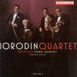 the album cover for Borodin String Quartet - Complete String Quartets Op 18