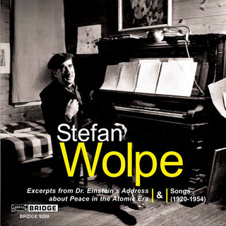 the album cover for Jacob Greenberg - Dr Einstein's Address About Peace in Atomic Era