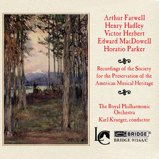 the album cover for Karl Krueger - American Orchestral Masterpieces