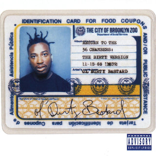 Ol' Dirty Bastard- Return To The 36 Chambers (1st Press In Shrink w/Hype Sticker)