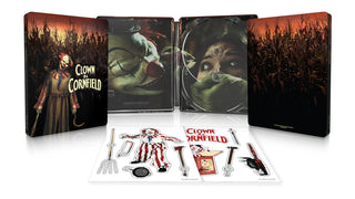 Clown In A Cornfield (4K)(Steelbook)(Sealed; Partially Unsealed On Back)