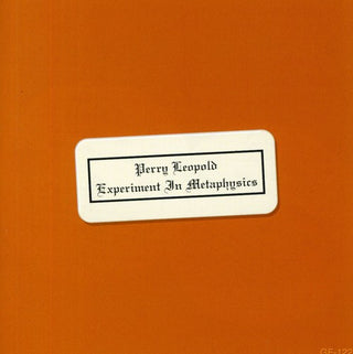 the album cover for Perry Leopold - Experiment in Metaphysics