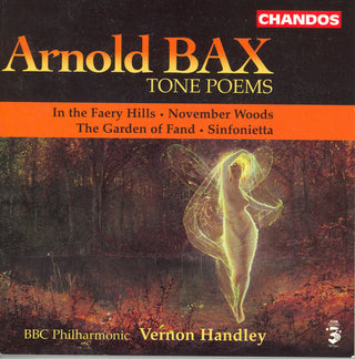 the album cover for Vernon Handley - Tone Poems: In the Faery Hills - November Woods