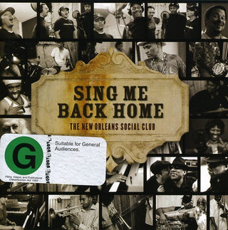 the album cover for New Orleans Social Club - Sing Me Back Home
