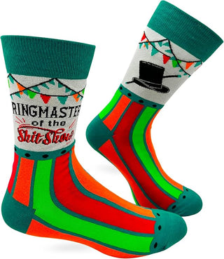 Ringmaster Of The Shitshow Socks