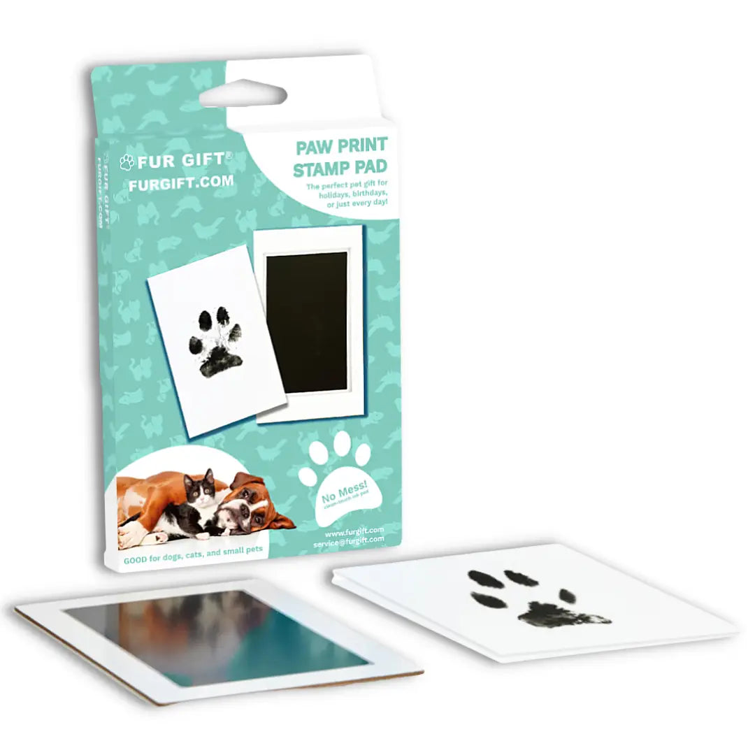 4 Pack of Plus Size Paw Print Stamp Pads