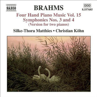 the album cover for Silke-Thora Matthies - Four Hand Piano Music 15