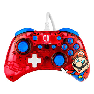 Rock Candy Brand Super Mario Wired Controller for Nintendo Switch (OLED Compatible)