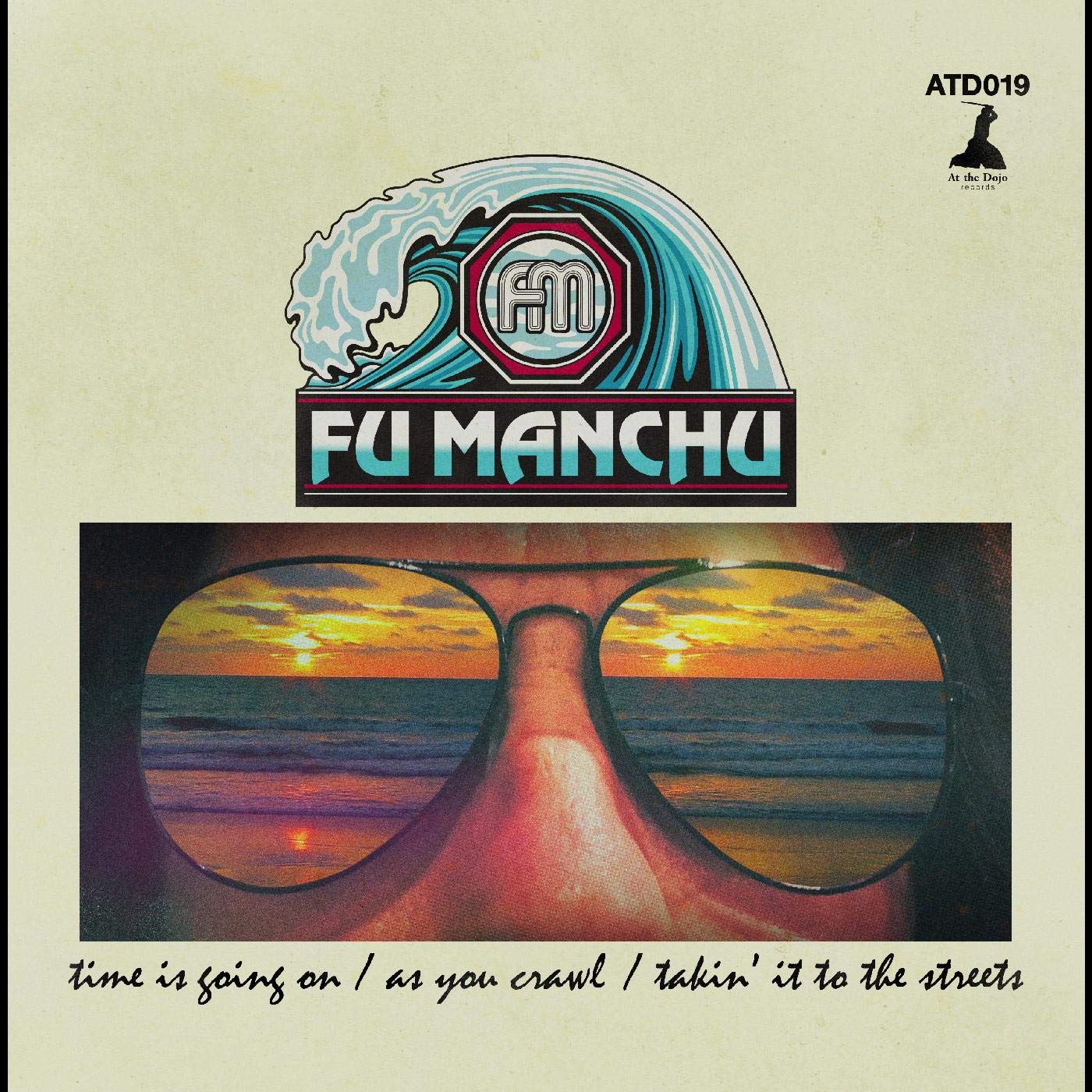 Fu Manchu- Time Is Going On/ As You Crawl/ Takin' It To The Streets (Translucent Orange Sunshine)(10")