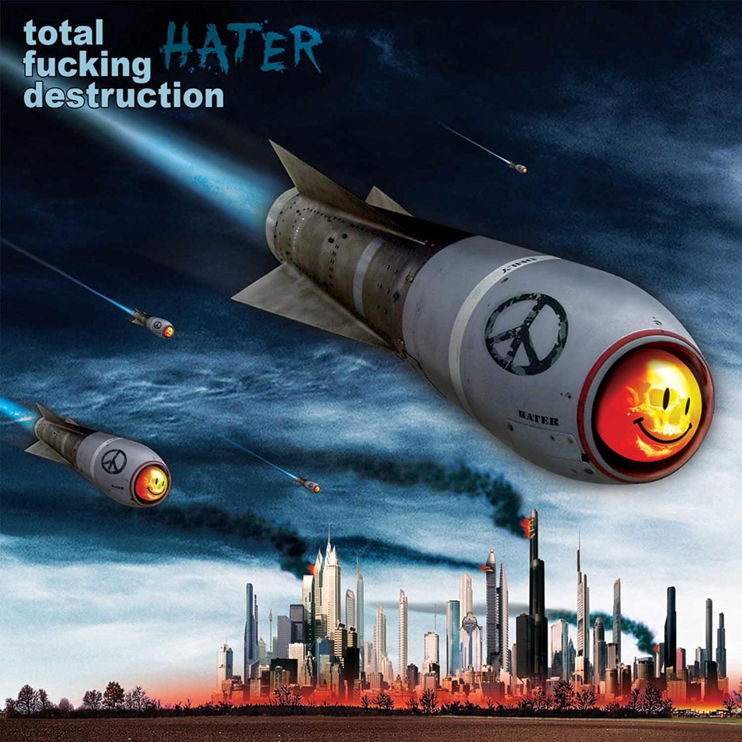 Total Fucking Destruction- Hater (Blue Vinyl)
