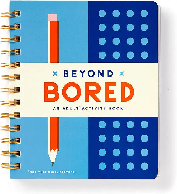 Beyond Bored – Adult Activity Book With 200 Pages Of Puzzles and Games