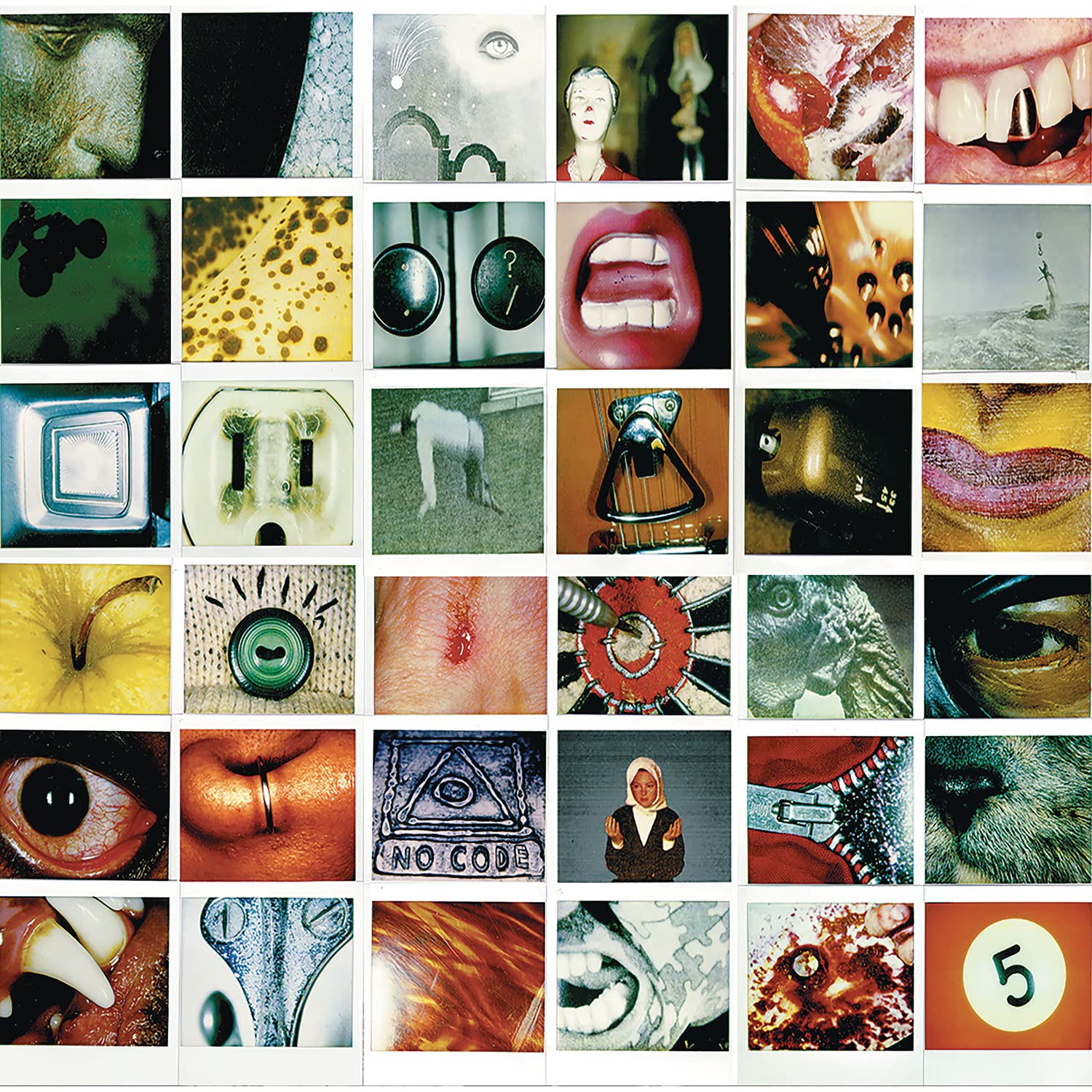Pearl Jam- No Code ("O" Set Polaroids)(1st Press)
