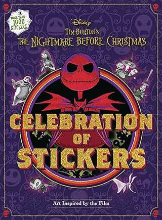 Disney Tim Burton's The Nightmare Before Christmas Celebration of Stickers